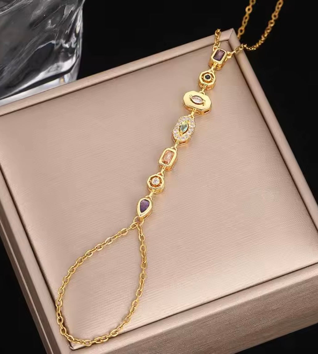 CHAINE DE MAIN VIOLETTA